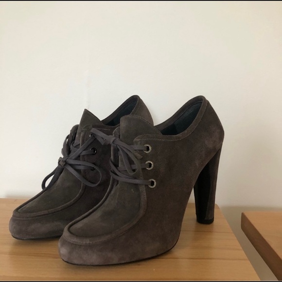 Stuart Weitzman Suede Pump Bootie - Picture 2 of 6